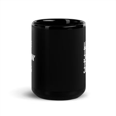 Leave The Judgin' To Jesus Black Glossy Mug