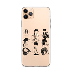 Janet Jackson Appreciation Clear iPhone® Case