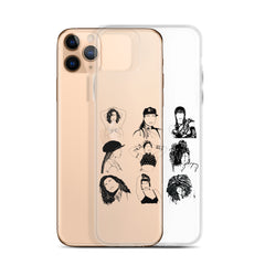 Janet Jackson Appreciation Clear iPhone® Case