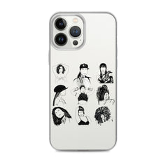 Janet Jackson Appreciation Clear iPhone® Case