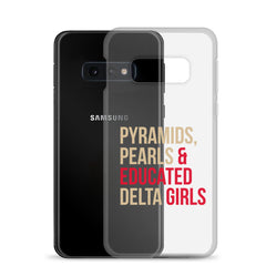 Pyramids Pearls & Educated Delta Girls Clear Samsung® Case