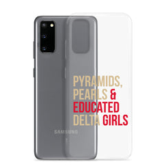 Pyramids Pearls & Educated Delta Girls Clear Samsung® Case