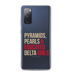 Pyramids Pearls & Educated Delta Girls Clear Samsung® Case