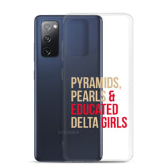 Pyramids Pearls & Educated Delta Girls Clear Samsung® Case