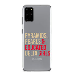 Pyramids Pearls & Educated Delta Girls Clear Samsung® Case