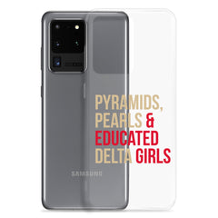 Pyramids Pearls & Educated Delta Girls Clear Samsung® Case