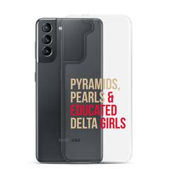 Pyramids Pearls & Educated Delta Girls Clear Samsung® Case