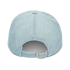 1865 Embroidered Denim Hat