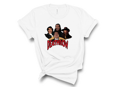 Death Row Black Horror Icons (Candyman, Blacula, Jimmy Bones & Maximillian) T-Shirt