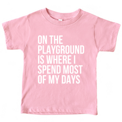 On The Playground Baby T-Shirt