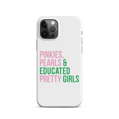 Pinkies & Pearls Educated Pretty Girls Snap Case for iPhone®