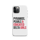 Pyramids Pearls & Educated Delta Girls Snap Case For iPhone®