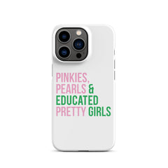 Pinkies & Pearls Educated Pretty Girls Snap Case for iPhone®