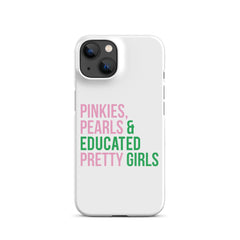 Pinkies & Pearls Educated Pretty Girls Snap Case for iPhone®