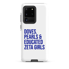 Doves Pearls & Educated Zeta Girls Tough Case  for Samsung®