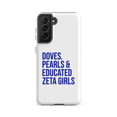 Doves Pearls & Educated Zeta Girls Tough Case  for Samsung®