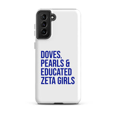 Doves Pearls & Educated Zeta Girls Tough Case  for Samsung®