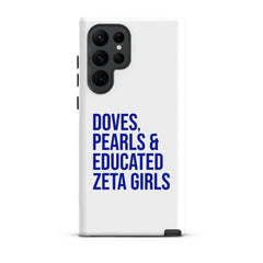 Doves Pearls & Educated Zeta Girls Tough Case  for Samsung®