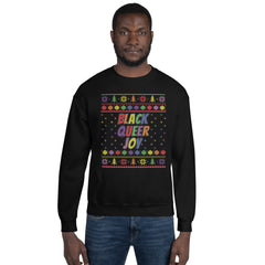 Black Queer Joy Ugly Christmas Sweater