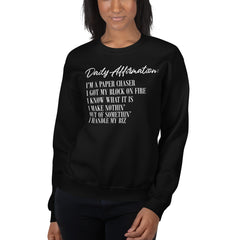 Daily Affirmation Sweatshirt