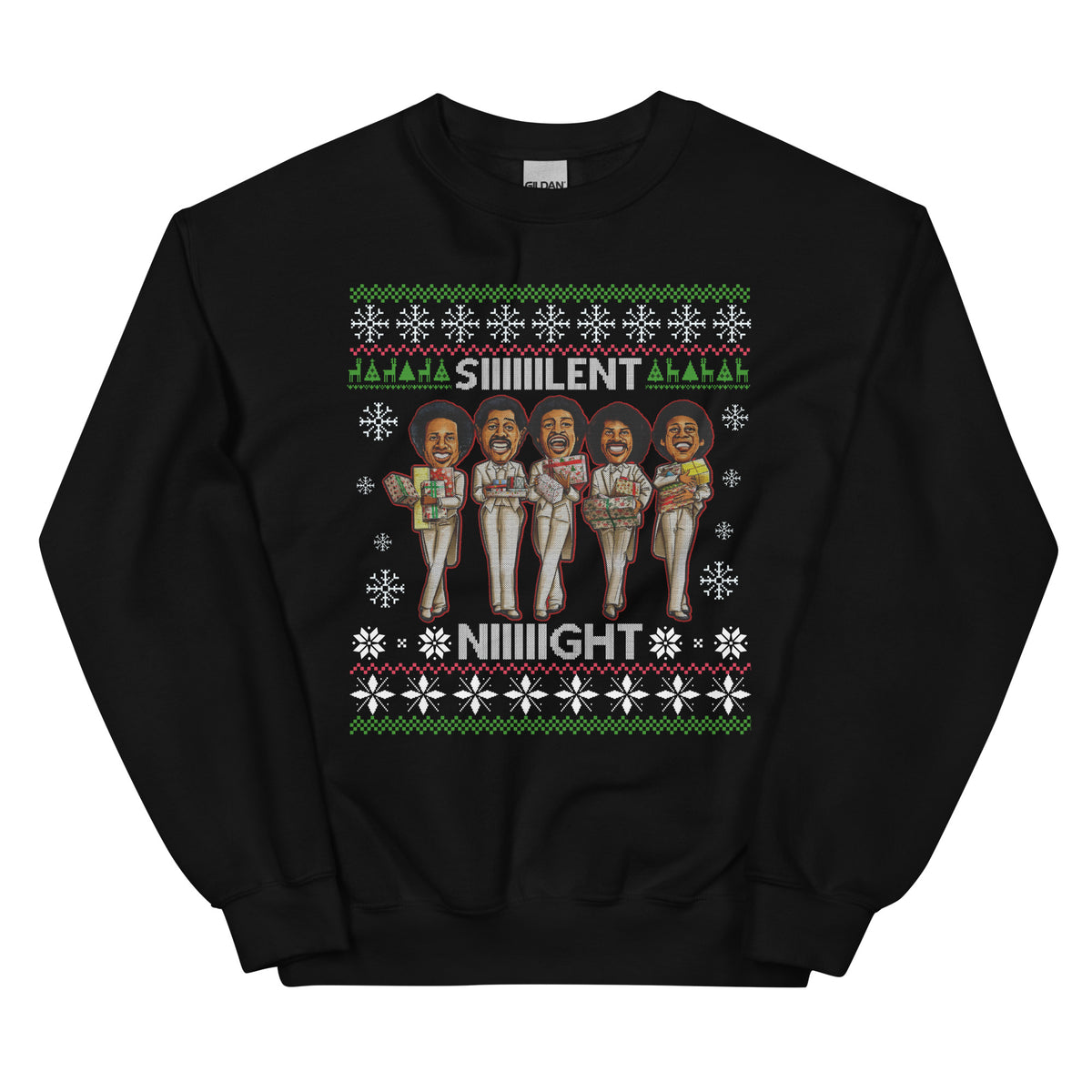 Silent Night Ugly Christmas Sweater