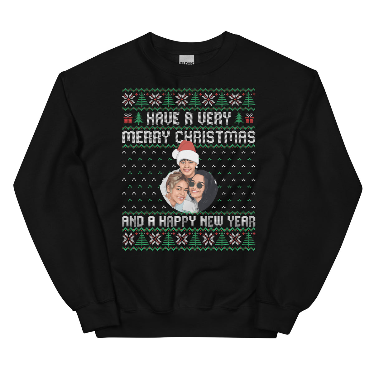 Have A Very Merry Christmas And A Happy New Year Ugly Christmas Sweater