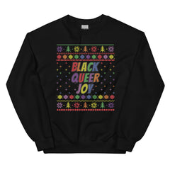 Black Queer Joy Ugly Christmas Sweater