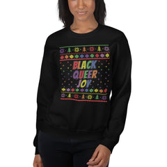 Black Queer Joy Ugly Christmas Sweater