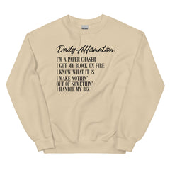 Daily Affirmation Sweatshirt