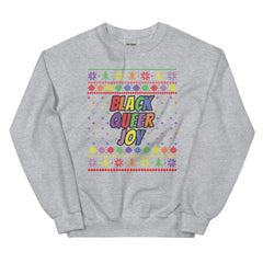 Black Queer Joy Ugly Christmas Sweater