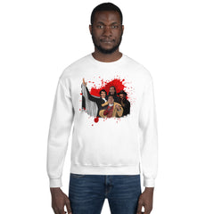 Black Horror Icons (Candyman, Blacula, Jimmy Bones & Maximillian (Vampire in Brooklyn) Sweatshirt