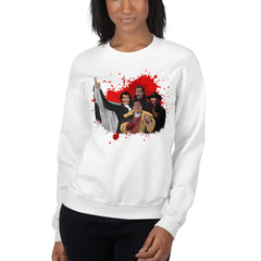 Black Horror Icons (Candyman, Blacula, Jimmy Bones & Maximillian (Vampire in Brooklyn) Sweatshirt