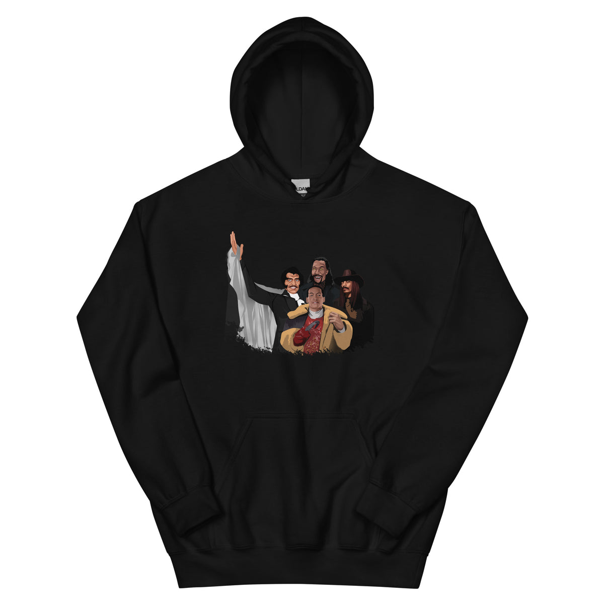 Black Horror Icons (Candyman, Blacula, Jimmy Bones & Maximillian) Hoodie