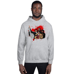 Black Horror Icons (Candyman, Blacula, Jimmy Bones & Maximillian (Vampire in Brooklyn) Hoodie