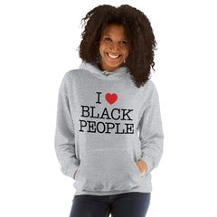 I Love Black People Hoodie