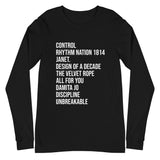 Control Rhythm Nation 1984 Long Sleeve T-Shirt