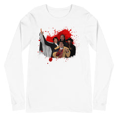 Black Horror Icons (Candyman, Blacula, Jimmy Bones & Maximillian (Vampire in Brooklyn) Long Sleeve T-Shirt