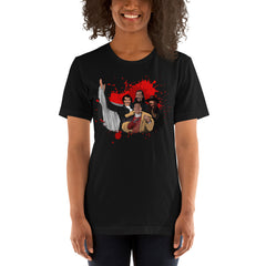 Black Horror Icons (Candyman, Blacula, Jimmy Bones & Maximillian (Vampire in Brooklyn) T-Shirt