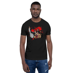 Black Horror Icons (Candyman, Blacula, Jimmy Bones & Maximillian (Vampire in Brooklyn) T-Shirt