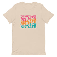 Therapy Saved My Life - Groovy T-Shirt