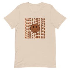 Have A Good  Day T-Shirt - Brown