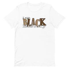 I Am Black History T-Shirt - Brown