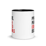 Pyramids Pearls & Educated Delta Girls Accent Color Mug