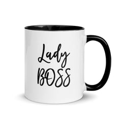 Lady Boss Accent Color Mug