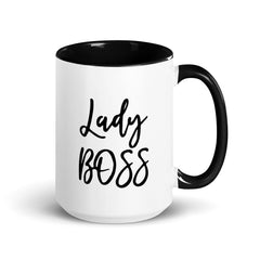 Lady Boss Accent Color Mug