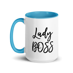 Lady Boss Accent Color Mug