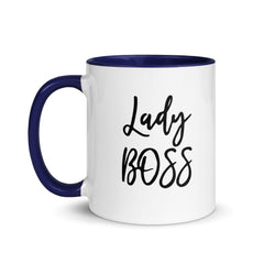 Lady Boss Accent Color Mug