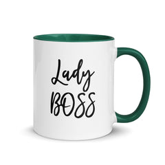 Lady Boss Accent Color Mug