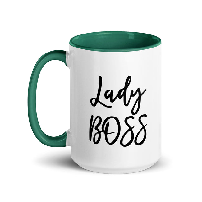 Lady Boss Accent Color Mug