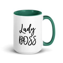 Lady Boss Accent Color Mug